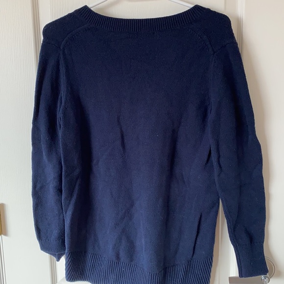 Banana Republic v-neck blue sweater xS - Picture 3 of 3
